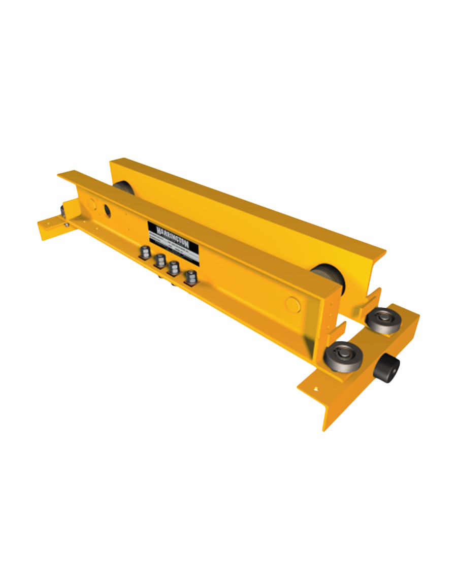 Cabezal motorizado amarillo para grúa viajera