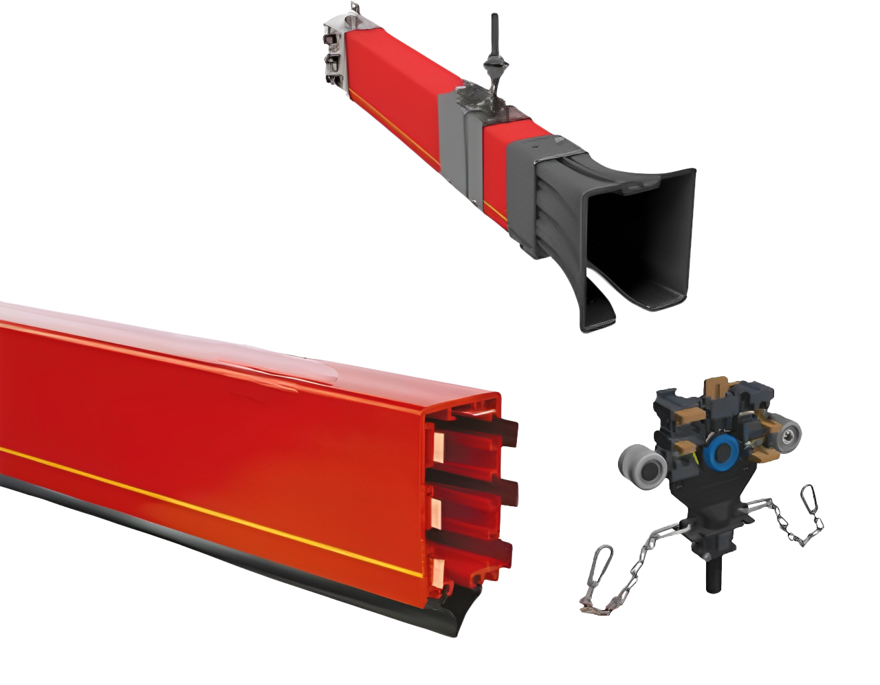 Multiconductor para grúa industrial