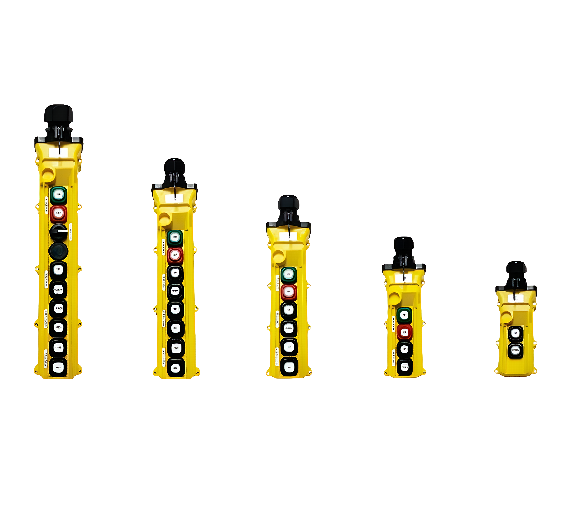 Botonera para control de grúa